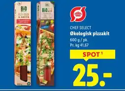 Lidl CHEF SELECT Økologisk pizzakit tilbud