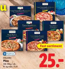Lidl ITALIAMO Pizza tilbud