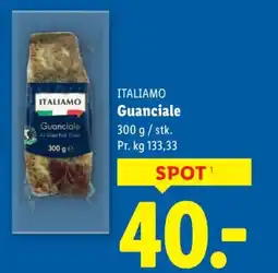 Lidl ITALIAMO Guanciale tilbud