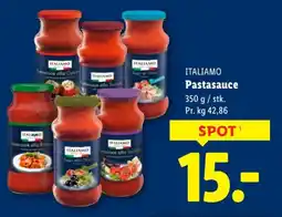 Lidl ITALIAMO Pastasauce tilbud