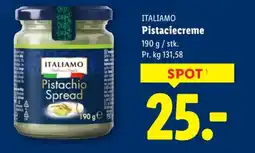 Lidl ITALIAMO Pistaciecreme tilbud