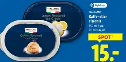 Lidl ITALIAMO Kaffe- eller citronis tilbud