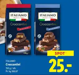 Lidl ITALIAMO Croccantini tilbud