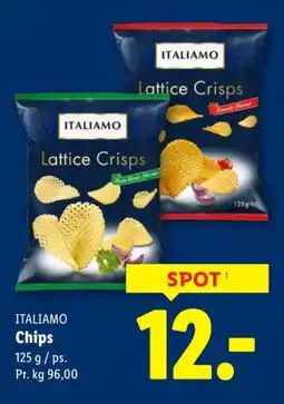 Lidl ITALIAMO Chips tilbud