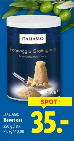 Lidl ITALIAMO Revet ost tilbud