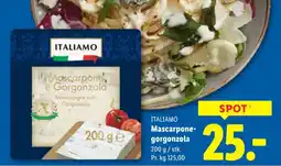 Lidl ITALIAMO Mascarpone- gorgonzola tilbud