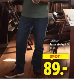 Lidl ESMARA® Jeans straight fit tilbud