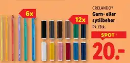 Lidl CRELANDO® Garn- eller sytilbehør tilbud