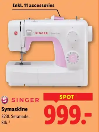 Lidl SINGER Symaskine tilbud
