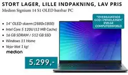 CBC Medion Signium 14 S1 OLED bærbar PC tilbud