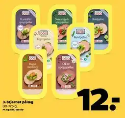 Netto 3-Stjernet pålæg tilbud