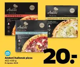 Netto Andoni italiensk pizza tilbud