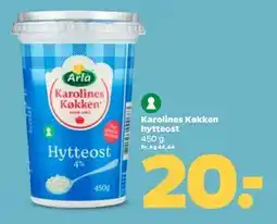 Netto Karolines Køkken hytteost tilbud