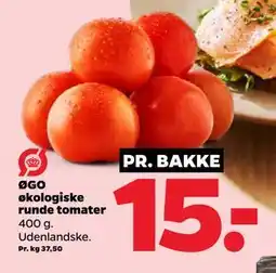 Netto ØGO økologiske runde tomater tilbud