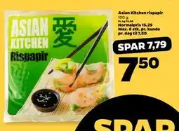 Netto Asian Kitchen rispapir tilbud