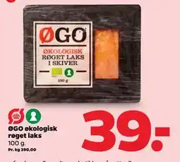Netto ØGO økologisk røget laks tilbud