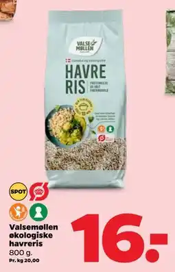 Netto Valsemøllen økologiske havreris tilbud