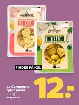 Netto La Campagna fyldt pasta tilbud