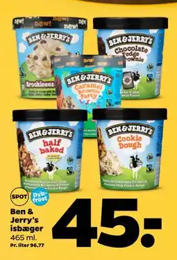 Netto Ben & Jerry's isbæger tilbud