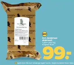 Netto H.C. Andersen skæreost tilbud