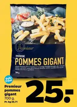 Netto Premieur pommes gigant tilbud