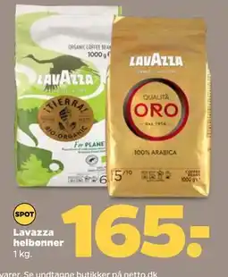 Netto Lavazza helbønner tilbud