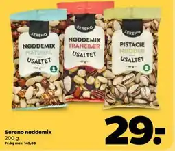 Netto Sereno nøddemix tilbud