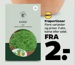 Netto Frøportioner tilbud