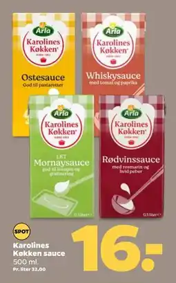 Netto Karolines Køkken sauce tilbud