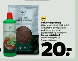 Netto Så- og priklejord tilbud