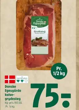 Coop 365 Danske Egnsgårde kalve- grydesteg tilbud