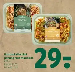 Coop 365 Pad thai eller thai panang med marinade tilbud