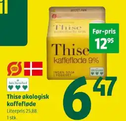 Coop 365 Thise økologisk kaffefløde tilbud