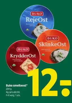 Coop 365 Buko smelteost tilbud