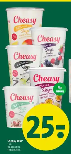 Coop 365 Cheasy skyr tilbud