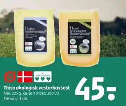 Coop 365 Thise grubelagret vesterhavsost tilbud