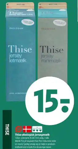 Coop 365 Thise økologisk jerseymælk tilbud