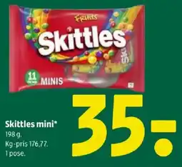 Coop 365 Skittles mini* tilbud