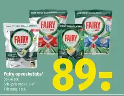 Coop 365 Fairy opvasketabs* tilbud