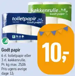 Føtex Godt papir tilbud