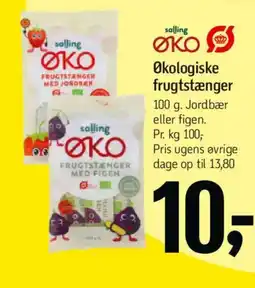 Føtex Økologiske frugtstænger tilbud