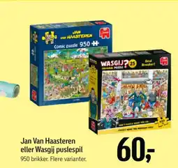 Føtex Jan Van Haasteren eller Wasgij puslespil tilbud
