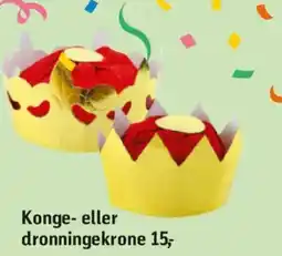 Føtex Konge- eller dronningekrone tilbud