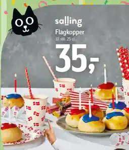 Føtex Salling Flagkopper tilbud
