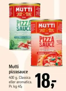 Føtex Mutti pizzasauce tilbud
