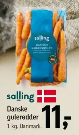 Føtex Salling Danske gulerødder tilbud