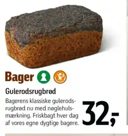 Føtex Gulerodsrugbrød tilbud