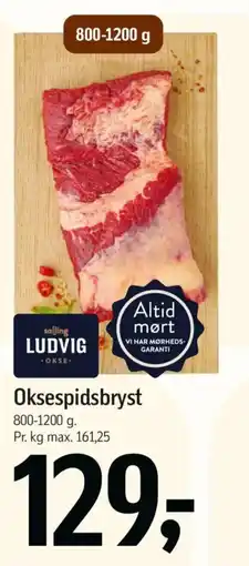 Føtex Oksespidsbryst tilbud