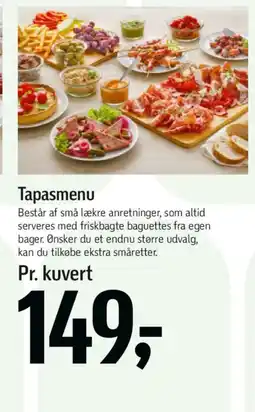 Føtex Tapasmenu tilbud