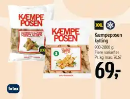 Føtex Kæmpeposen kylling tilbud
